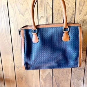 Purse Made in the USA Navy Blue Vintage Style